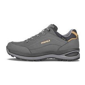 LOWA - RENEGADE EVO GTX LO - Wandelschoenen - Grijs - Nubuck Leer - Waterdicht