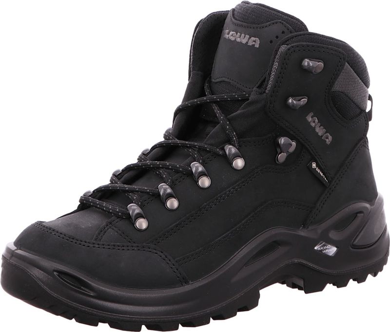 Lowa - Renegade Mid Gore-Tex - Wandelschoenen - Grijs - Nubuckleer