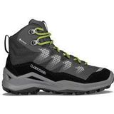 Lowa - Kid's Maddox Pro GTX Mid - Wandelschoenen - Zwart/Grijs - GORE-TEX - Waterdicht