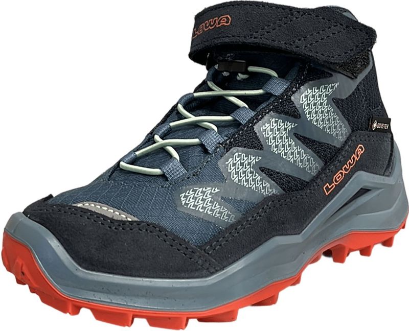 Lowa - Maddox Pro GTX Mid Vc Jr - Wandelschoen - Navy/Smoke Blue - Leer/Textiel