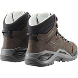 Lowa - Renegade Evo LL Mid - Wandelschoenen - Dark Brown/Black - Nubuckleren Constructie