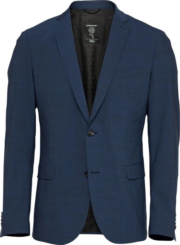 s.Oliver BLACK LABEL 02.899.54.4419 Kostuumjack voor heren, blauw, 46