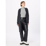 s.Oliver - 9898 - Lange Cardigan - Katoenmix - Met Capuchon en Opgestikte Zak