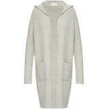 Hoodie - Mélange - Knitwear - Lange Mouw - Normale Pasvorm