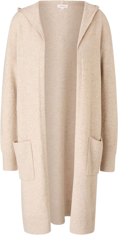 S.Oliver Vest met Wol Beige