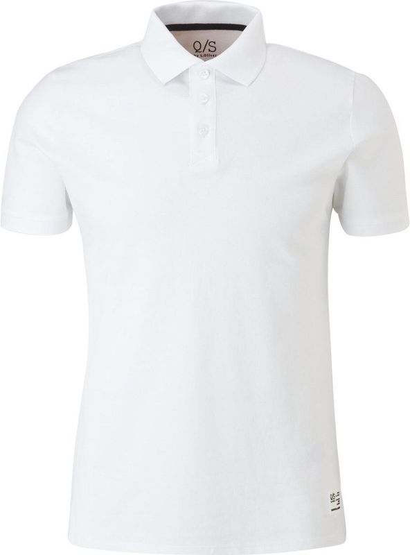 Q/S designed by - Polo - Poloshirt - Zwart - Katoen
