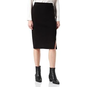 comma Dames 2107268007 Rock, zwart, 44