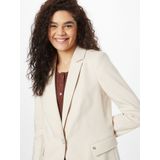 COMMA - Blazers - Crème - Slanke Pasvorm - Lange Mouw