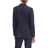 Comma Blazer met lange mouwen voor dames, 5976 Navy