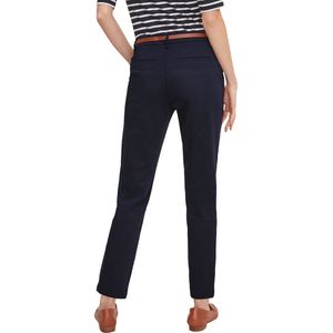 Comma Chinohose, mit Gürtel und Stretch