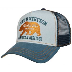 Stetson Trucker Cap Bear 7751101 22 blue