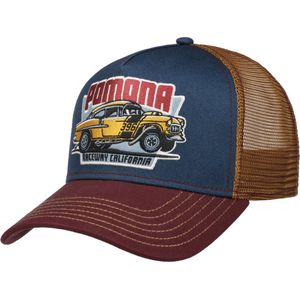 Stetson Rector Baseballcap Dames/Heren - UV-bescherming cap pet zonnecap metalen gesp met klep voor Zomer/Winter - One Size koningsblauw