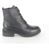 Waldläufer - H-Luise - Dames Laars - Zwart - Leer