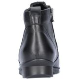 Waldläufer - 693802 - Enkellaarzen - Zwart - Leer