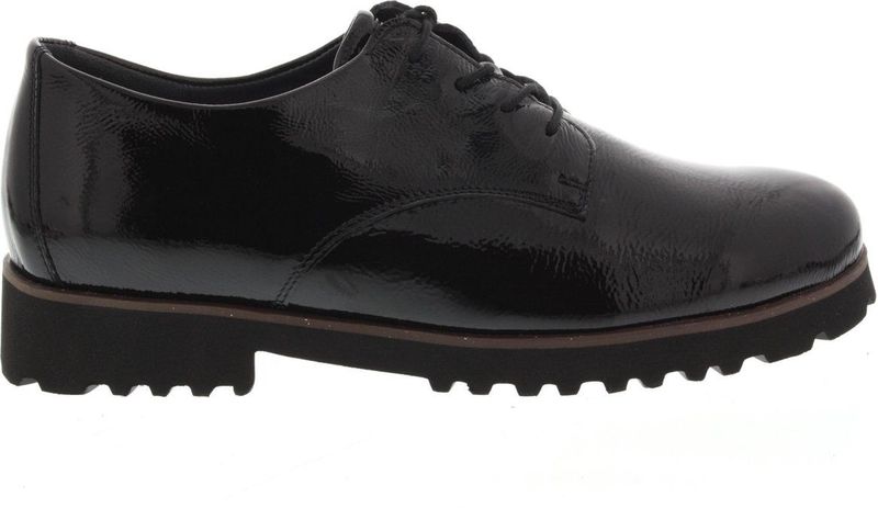 Waldläufer - 772001 - Veterschoenen - Schwarz - Leer