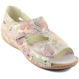 Waldlaufer - H Heliett - Sandalen - Roze/Beige/Goud - Pythonprint