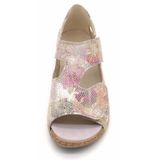 Waldlaufer - H Heliett - Sandalen - Roze/Beige/Goud - Pythonprint