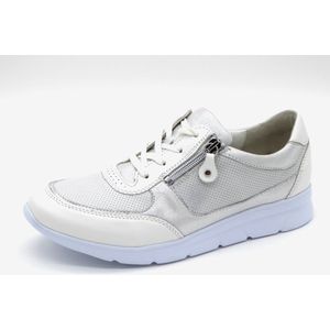 Waldlaufer - Jenny - Veterschoenen - Wit - Leer