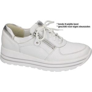 Waldläufer - Lana - Sneakers - Wit - Lage Sneakers Dames