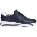 Sneakers - H-Lana - Zwart - Leer - Color-Blocking - Sleehak