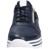 Sneakers - H-Lana - Zwart - Leer - Color-Blocking - Sleehak