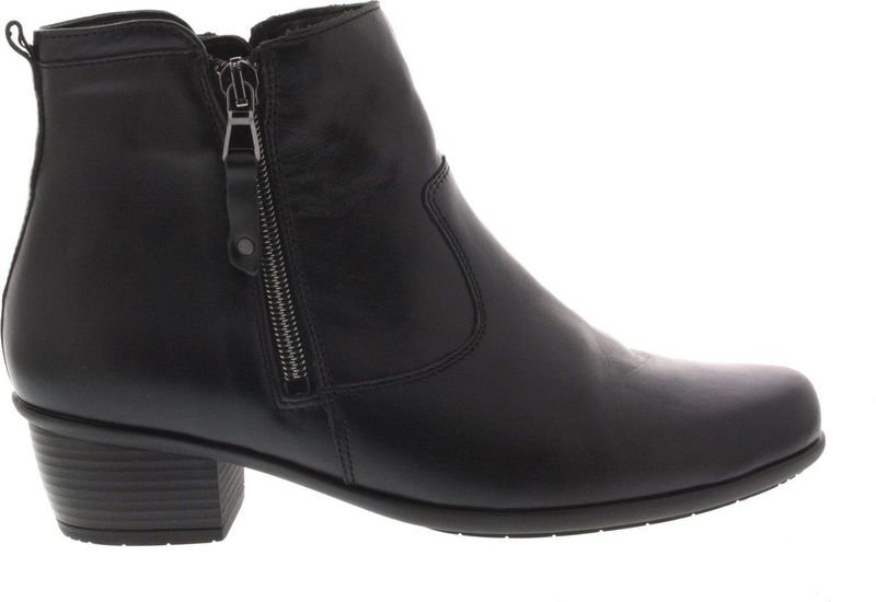 Waldläufer - 967803 - Enkellaarzen - Zwart