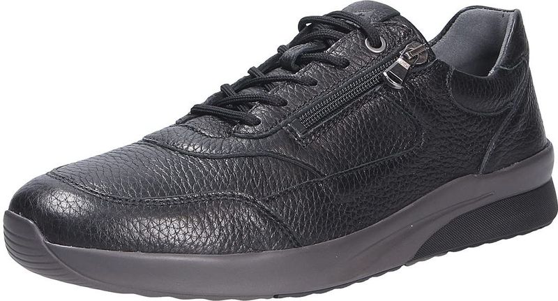 Waldlaufer - K-Fabian - Veterschoen - Zwart - Leer/Textiel - Rits- en Vetersluiting