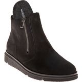 Waldlaufer - H-Gesa 794801 Zwart - Ritslaars - Nubuk - Rubberzool