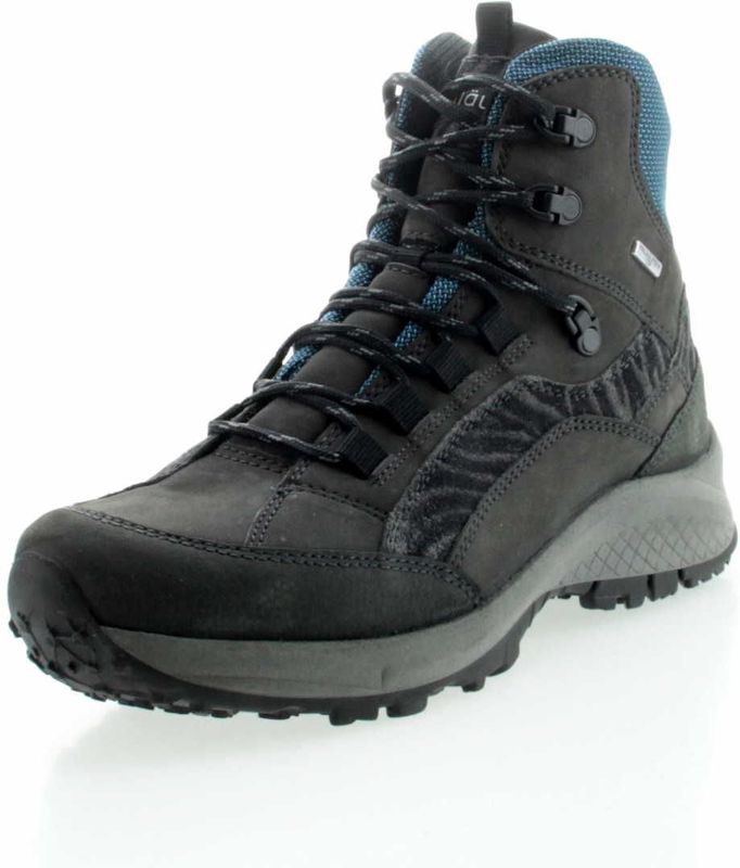 Waldläufer - 949977 H-Emma - Wandelschoenen - Zwart - Leer