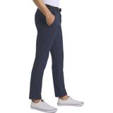 Tom Tailor Denim - Rechte Chino Broek - Navy - Dobby Yarn Dye