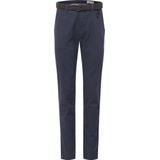 Tom Tailor Denim - Rechte Chino Broek - Navy - Dobby Yarn Dye