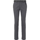 TOM TAILOR - 1020451 - Chino Broek - Anthra Dobby Yarn Dye - Rechte Pasvorm, Katoen uit Duurzame Teelt