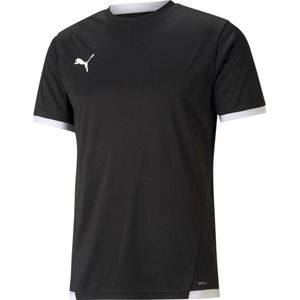 PUMA teamLIGA Jersey Jr Unisex sportshirt - Puma Black-Puma White6
