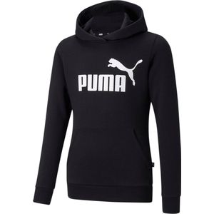 Puma - Essential Logo Hoodie - Groen - Katoen en Gerecycled Polyester