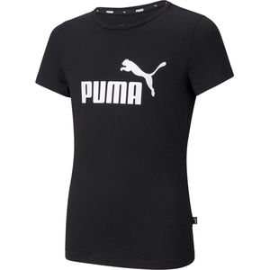 PUMA - Ess Logo Tee - T-shirt - Meisjes