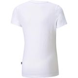 Puma Mädchen T-Shirt ESS Logo Tee G, White, 110, 587029