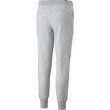 PUMA ESS Sweatpants FL cl Dames Broek - Lichtgrijs