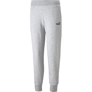 PUMA ESS Sweatpants FL cl Dames Broek - Lichtgrijs