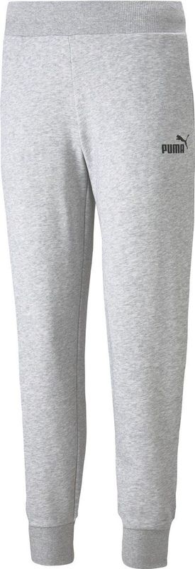 PUMA ESS Sweatpants FL cl Dames Broek - Lichtgrijs