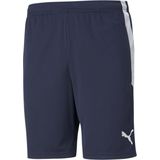 PUMA TeamLIGA Trainingsbroekje - Donkerblauw - 100% Gerecycled Polyester