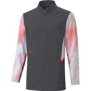 PUMA - Individualcup Training 1/4 Zip - Sporttrui - Jongens - Zwart - Polyester