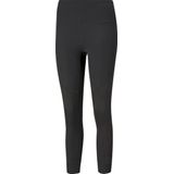 PUMA - Studio Rib High Waist 7/8 Sportlegging - Zwart - Polyester