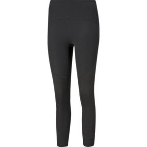 PUMA - Studio Rib High Waist 7/8 Sportlegging - Zwart - Polyester