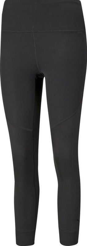 PUMA - Studio Rib High Waist 7/8 Sportlegging - Zwart - Polyester