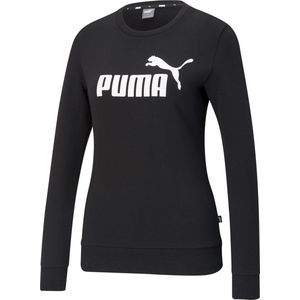 Puma - ESS Logo Crew TR - Pullover - Zwart