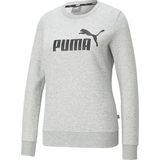 Puma - ESS Logo Crew - Sweater - Lichtgrijs Heather
