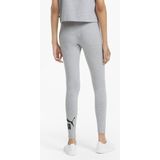 PUMA - ESS Logo Leggings - Grijs - Dameslegging