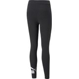 Puma - ESS Logo - Leggings - Dark Gray Heather - Nauwsluitende Pasvorm, Elastische Tailleband