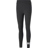 Puma - ESS Logo - Leggings - Dark Gray Heather - Nauwsluitende Pasvorm, Elastische Tailleband