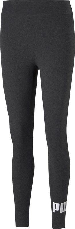 Puma - ESS Logo - Leggings - Dark Gray Heather - Nauwsluitende Pasvorm, Elastische Tailleband